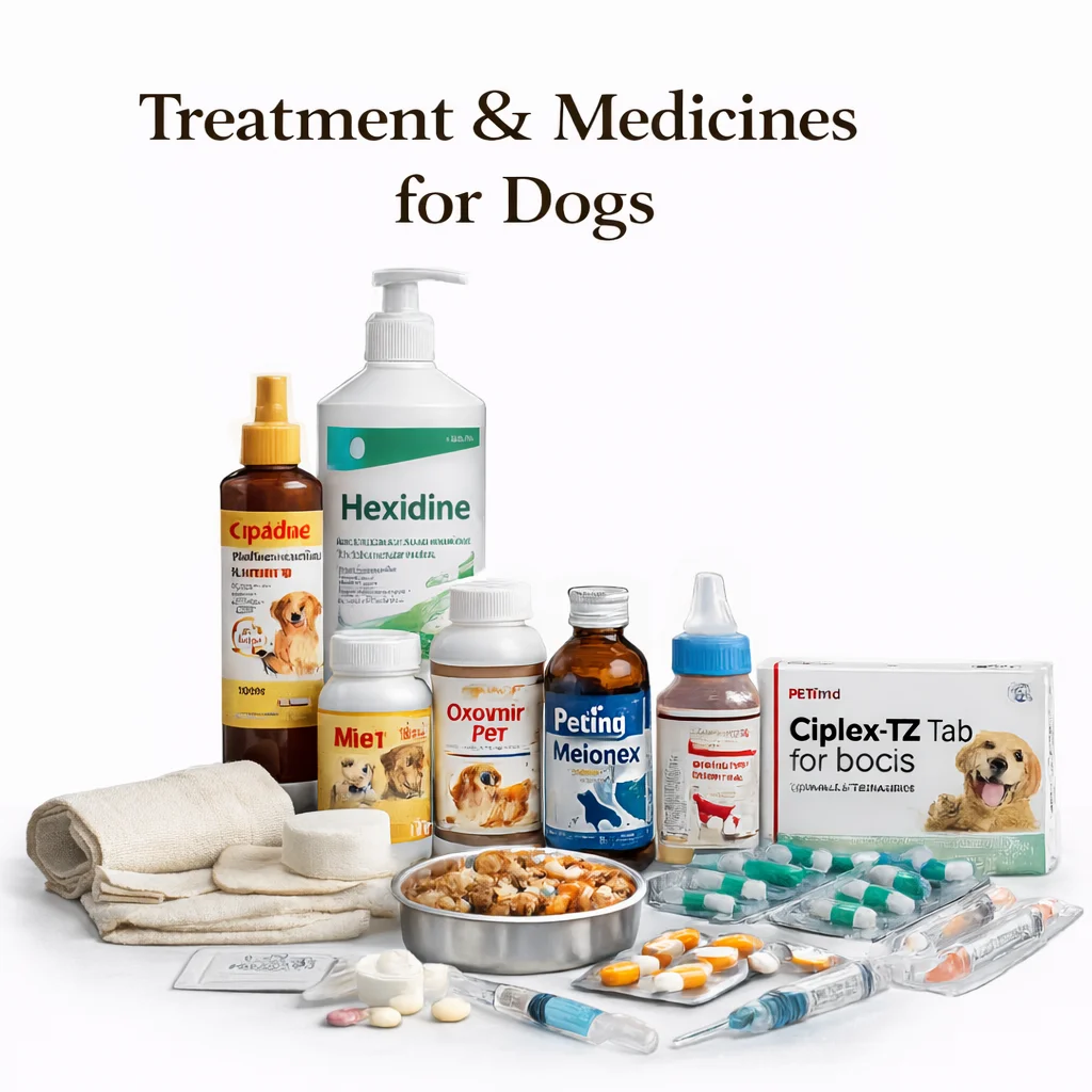  treatment & Medicines for Dogs