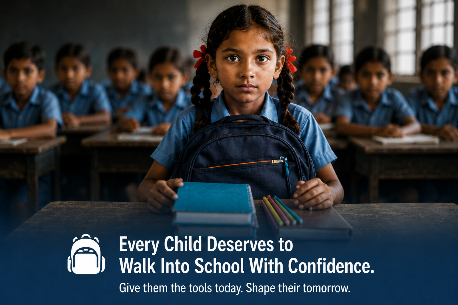 📚 Every Child Deserves to Walk Into School With Confidence
