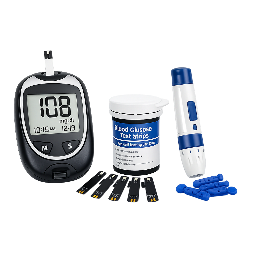 Glucometer with Test Strips